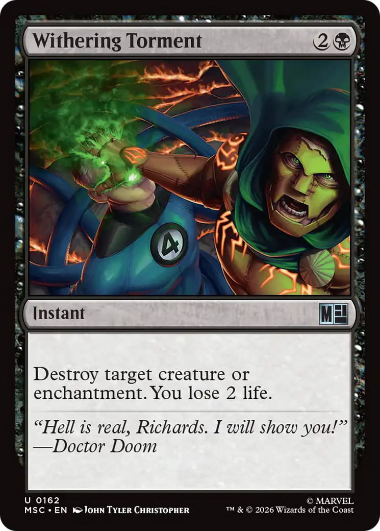 Withering Torment (Surge Foil) [Marvel Super Heroes Commander] | Gear Gaming Bentonville