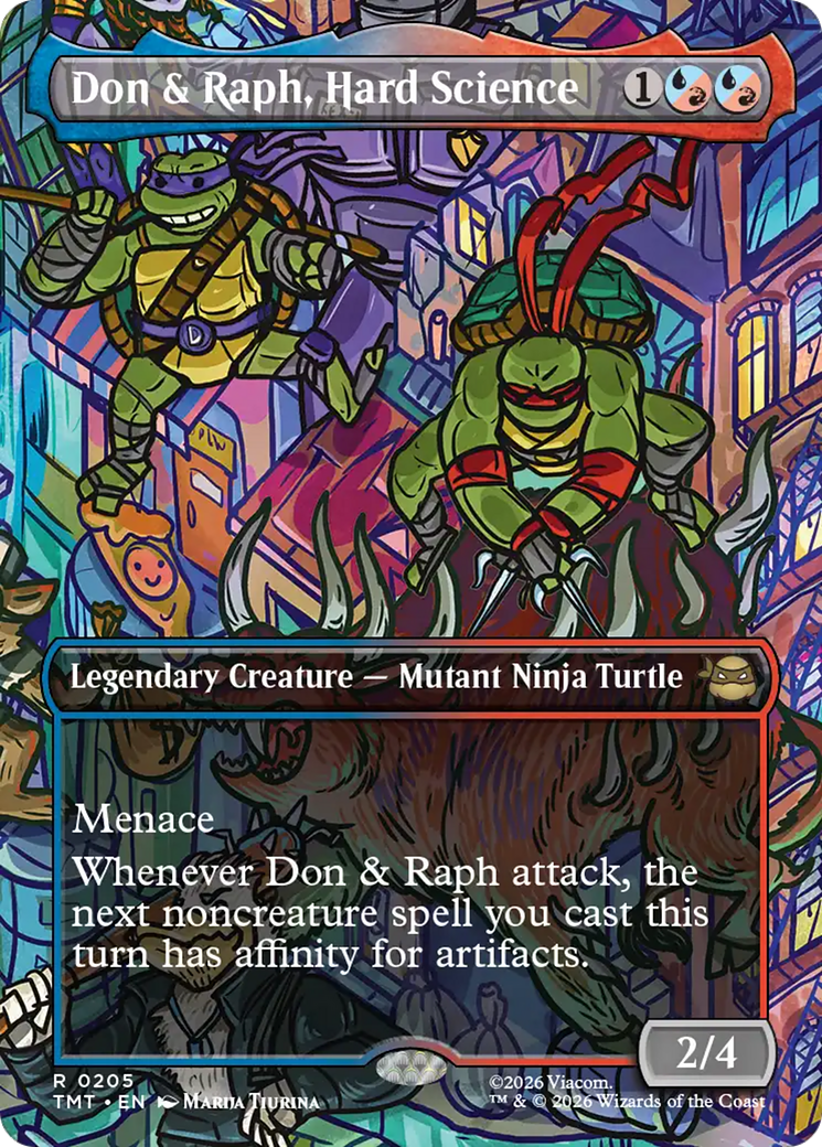 Don & Raph, Hard Science (Borderless) [Teenage Mutant Ninja Turtles] | Gear Gaming Bentonville