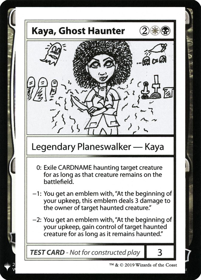 Kaya, Ghost Haunter [Mystery Booster Playtest Cards] | Gear Gaming Bentonville