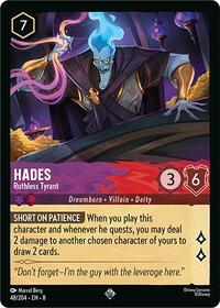 Hades - Ruthless Tyrant (48/204) [Reign of Jafar] | Gear Gaming Bentonville
