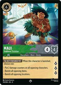 Maui - Stubborn Trickster (110/204) [Reign of Jafar] | Gear Gaming Bentonville