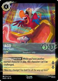 Iago - Out of Reach (8) [D23 Promos] | Gear Gaming Bentonville