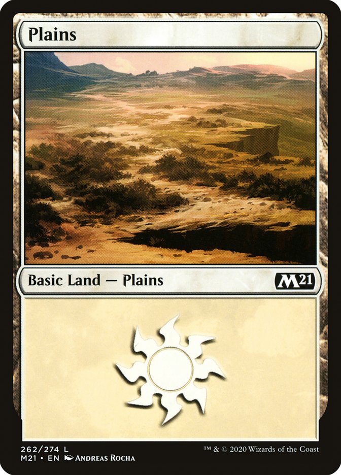Plains (262) [Core Set 2021] | Gear Gaming Bentonville