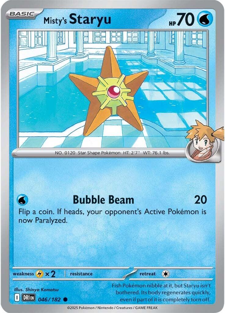 Misty's Staryu (046/180) [Scarlet & Violet: Destined Rivals] | Gear Gaming Bentonville
