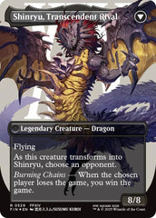 Zenos yae Galvus // Shinryu, Transcendent Rival (Borderless) (Surge Foil) [FINAL FANTASY] | Gear Gaming Bentonville
