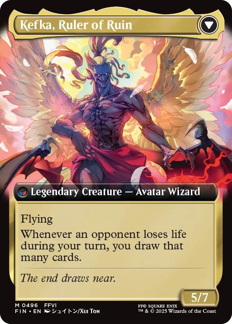 Kefka, Court Mage // Kefka, Ruler of Ruin (Extended Art) [FINAL FANTASY] | Gear Gaming Bentonville