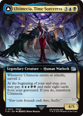 Ultimecia, Time Sorceress // Ultimecia, Omnipotent (Extended Art) [FINAL FANTASY] | Gear Gaming Bentonville