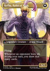 Kefka, Court Mage // Kefka, Ruler of Ruin (Borderless) (Surge Foil) [FINAL FANTASY] | Gear Gaming Bentonville