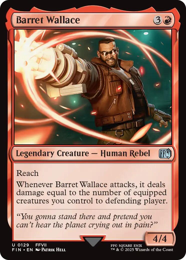 Barret Wallace [FINAL FANTASY] | Gear Gaming Bentonville