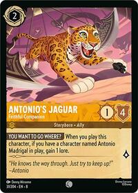 Antonio's Jaguar - Faithful Companion (31/204) [Reign of Jafar] | Gear Gaming Bentonville