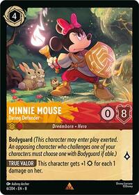 Minnie Mouse - Daring Defender (6/204) [Reign of Jafar] | Gear Gaming Bentonville
