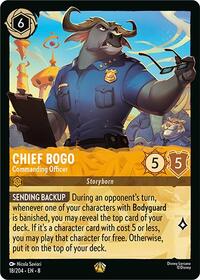 Chief Bogo- Commanding Officer (18/204) [Reign of Jafar] | Gear Gaming Bentonville