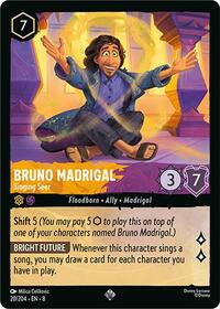 Bruno Madrigal - Singing Seer (20/204) [Reign of Jafar] | Gear Gaming Bentonville