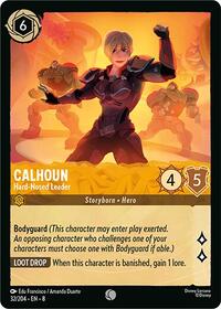 Calhoun - Hard-Nosed Leader (32/204) [Reign of Jafar] | Gear Gaming Bentonville