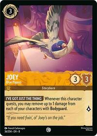 Joey - Blue Pigeon (36/204) [Reign of Jafar] | Gear Gaming Bentonville