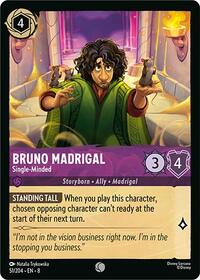 Bruno Madrigal - Single-Minded (51/204) [Reign of Jafar] | Gear Gaming Bentonville