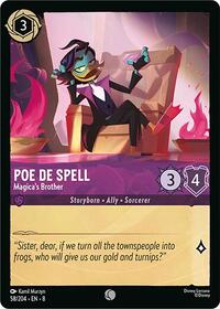 Poe De Spell - Magica's Brother (58/204) [Reign of Jafar] | Gear Gaming Bentonville