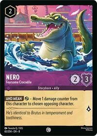 Nero - Fearsome Crocodile (65/204) [Reign of Jafar] | Gear Gaming Bentonville