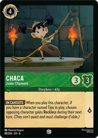 Chaca - Junior Chipmunk (88/204) [Reign of Jafar] | Gear Gaming Bentonville