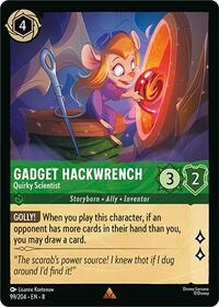 Gadget Hackwrench - Quirky Scientist (99/204) [Reign of Jafar] | Gear Gaming Bentonville