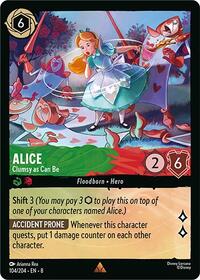 Alice - Clumsy as Can Be (104/204) [Reign of Jafar] | Gear Gaming Bentonville