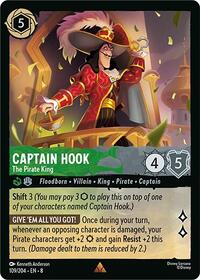 Captain Hook - The Pirate King (109/204) [Reign of Jafar] | Gear Gaming Bentonville