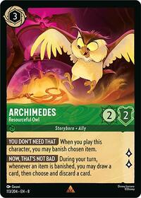 Archimedes - Resourceful Owl (113/204) [Reign of Jafar] | Gear Gaming Bentonville