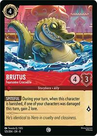 Brutus - Fearsome Crocodile (125/204) [Reign of Jafar] | Gear Gaming Bentonville