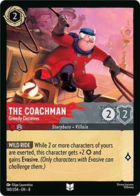 The Coachman - Greedy Deceiver (140/204) [Reign of Jafar] | Gear Gaming Bentonville