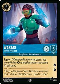 Wasabi - Always Prepared (158/204) [Reign of Jafar] | Gear Gaming Bentonville