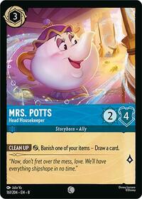 Mrs. Potts - Head Housekeeper (161/204) [Reign of Jafar] | Gear Gaming Bentonville