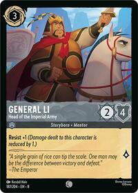General Li - Head of the Imperial Army (187/204) [Reign of Jafar] | Gear Gaming Bentonville