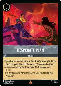 Desperate Plan (201/204) [Reign of Jafar] | Gear Gaming Bentonville