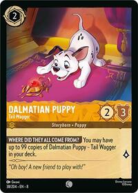Dalmatian Puppy - Tail Wagger (38/204) [Reign of Jafar] | Gear Gaming Bentonville