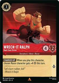 Wreck-It Ralph - Back Seat Driver (135/204) [Reign of Jafar] | Gear Gaming Bentonville