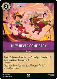 They Never Come Back (78/204) [Reign of Jafar] | Gear Gaming Bentonville