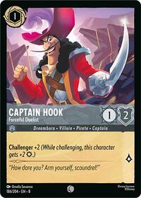 Captain Hook - Forceful Duelist (186/204) [Reign of Jafar] | Gear Gaming Bentonville