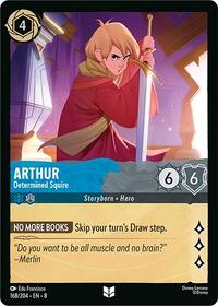 Arthur - Determined Squire (168/204) [Reign of Jafar] | Gear Gaming Bentonville