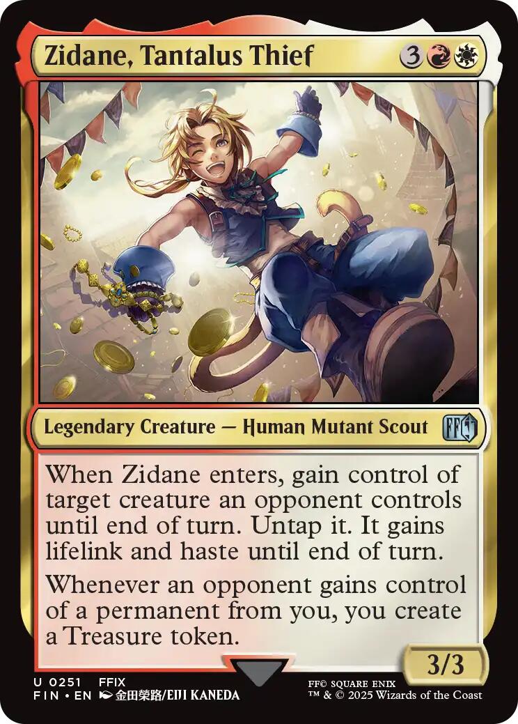 Zidane, Tantalus Thief [FINAL FANTASY] | Gear Gaming Bentonville