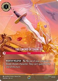 The Sword of Shan Yu (Enchanted) (219/204) [Reign of Jafar] | Gear Gaming Bentonville