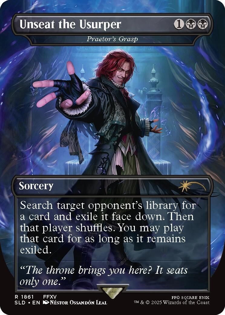 Unseat the Usurper - Praetor's Grasp [Secret Lair Drop Series] | Gear Gaming Bentonville