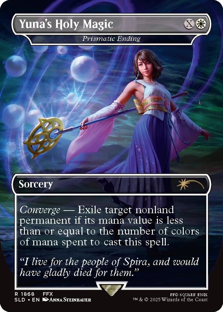 Yuna's Holy Magic - Prismatic Ending [Secret Lair Drop Series] | Gear Gaming Bentonville