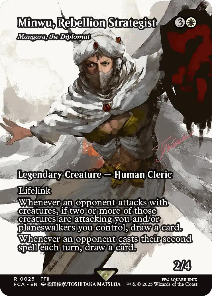 Minwu, Rebellion Strategist - Mangara, the Diplomat (Showcase) [FINAL FANTASY : Through the Ages] | Gear Gaming Bentonville