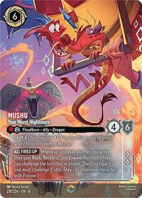 Mushu - Your Worst Nightmare (Enchanted) (218/204) [Reign of Jafar] | Gear Gaming Bentonville