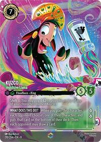 Kuzco - Impulsive Llama (Enchanted) (210/204) [Reign of Jafar] | Gear Gaming Bentonville