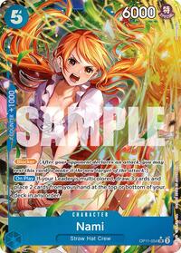 Nami (054) (Alternate Art) [A Fist of Divine Speed] | Gear Gaming Bentonville