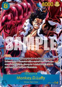 Monkey.D.Luffy (118) (Alternate Art) [A Fist of Divine Speed] | Gear Gaming Bentonville