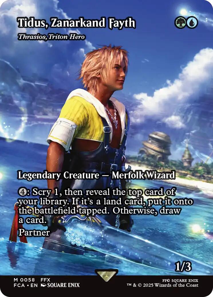 Tidus, Zanarkand Fayth - Thrasios, Triton Hero (Showcase) [FINAL FANTASY : Through the Ages] | Gear Gaming Bentonville