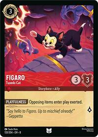Figaro - Tuxedo Cat (133/204) [Reign of Jafar] | Gear Gaming Bentonville