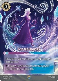 Into the Unknown (Enchanted) (213/204) [Reign of Jafar] | Gear Gaming Bentonville